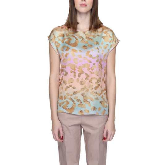 Alviero Martini Prima Classe Beige polyesterskjorte