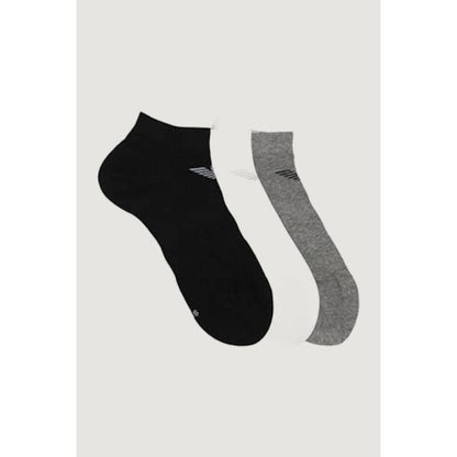 Emporio Armani Underwear Gray Cotton Sock