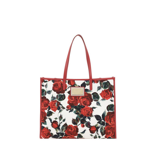 Dolce &amp; Gabbana Blomsterprintet Tote-taske