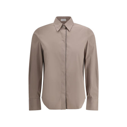 Brunello Cucinelli-skjorte med udsmykninger