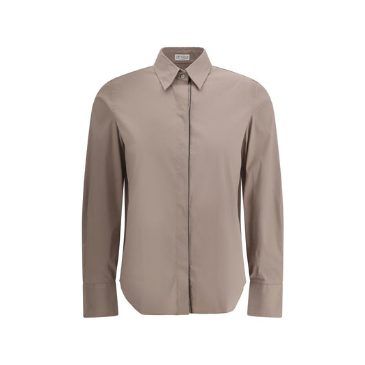 Brunello Cucinelli-skjorte med udsmykninger