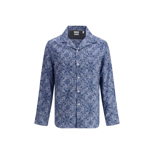 Brunello Cucinelli Skjorte med Paisley-tryk