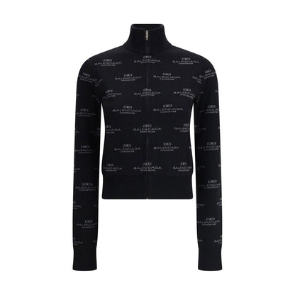 Balenciaga cardigan med heldækkende logo