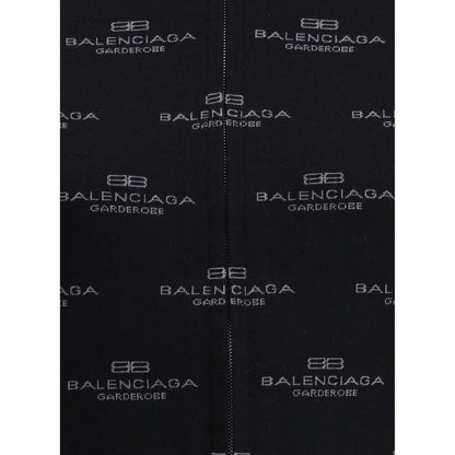 Balenciaga cardigan med heldækkende logo