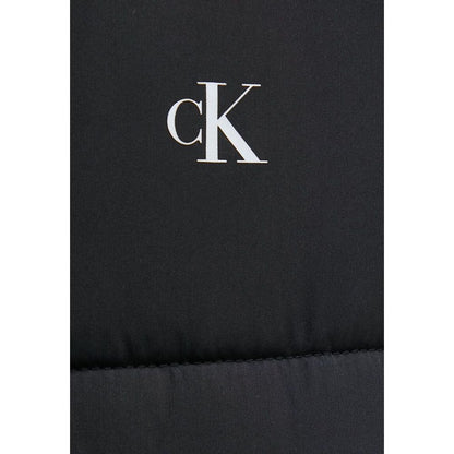 Calvin Klein Jeans Sorte Polyesterjakker &amp; Frakke