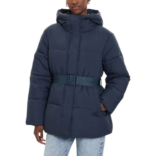 Calvin Klein Jeans Blå Nylon Jakker &amp; Frakke