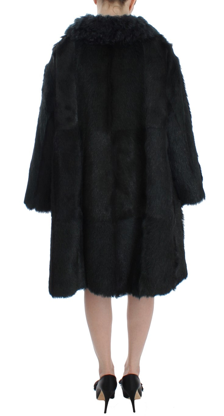 Dolce &amp; Gabbana Exquisite Shearling Coat Jacket