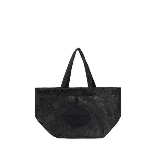 Alexander Wang Punch XL Raffia Skuldertaske