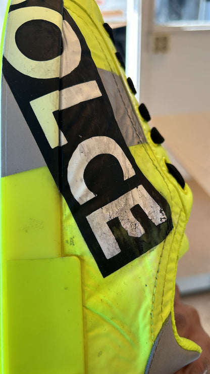 Dolce &amp; Gabbana Neongrønne Low Top Sneakers Med Logo Tape