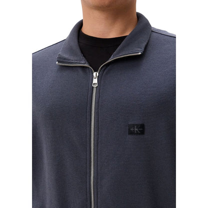 Calvin Klein Jeans Gray Recycled Cotton Cardigan