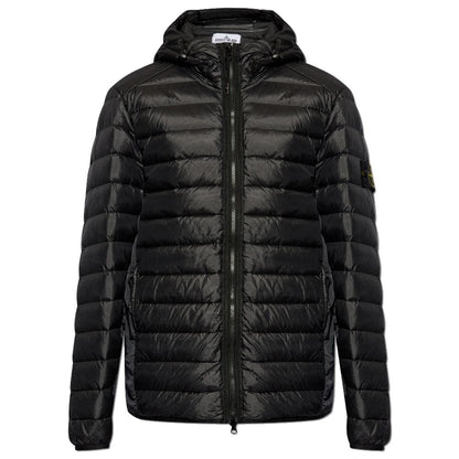 Stone Island sort nylonjakke
