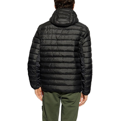 Stone Island sort nylonjakke