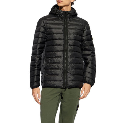 Stone Island sort nylonjakke