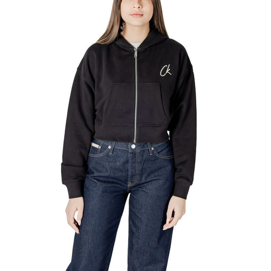 Calvin Klein Jeans Sort Bomulds Trøje