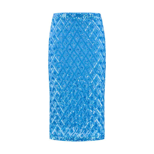 P.A.R.O.S.H. Sequined midi Skirt