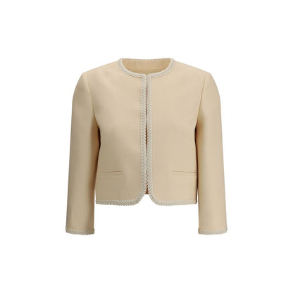 Valentino Silke Crepe Blazer