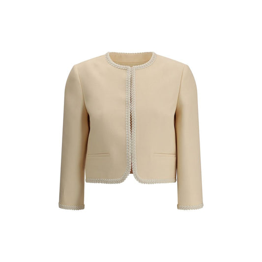 Valentino Silke Crepe Blazer