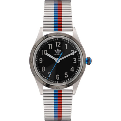 Adidas Gray Stainless Steel Stainless Steel Watch