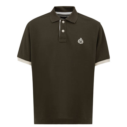 Canali grøn bomuld poloshirt