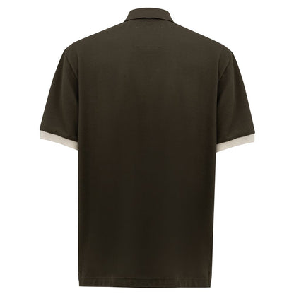 Canali grøn bomuld poloshirt