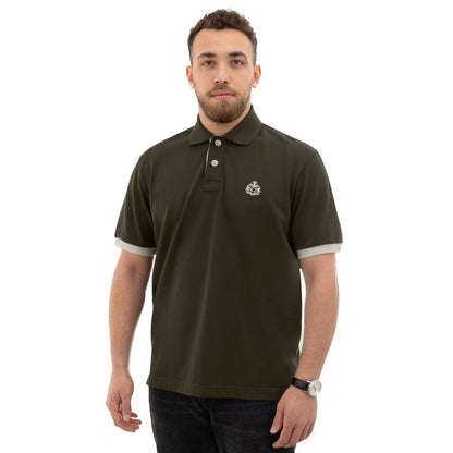 Canali grøn bomuld poloshirt