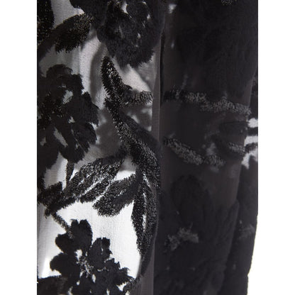 Lardini Elegant Sort Viskosekjole