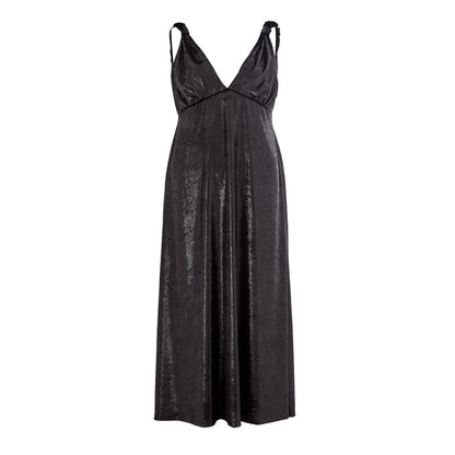 Lardini Elegant Polyester Sort Kjole