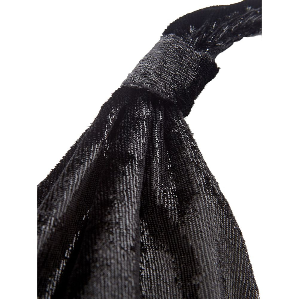 Lardini Elegant Polyester Sort Kjole