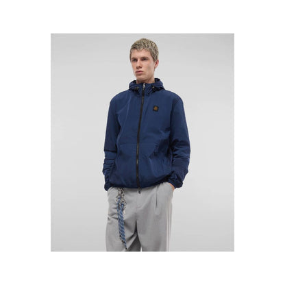 Refrigiwear Blue Polyamide Men's Summer Jacket