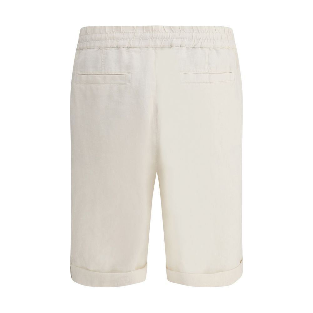 Brunello Cucinelli Hørfarvede Shorts