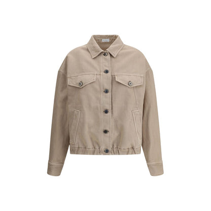 Brunello Cucinelli denimskjortejakke