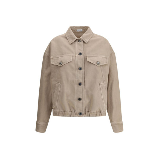 Brunello Cucinelli denimskjortejakke
