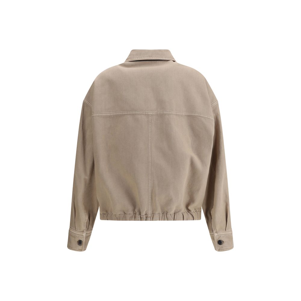 Brunello Cucinelli denimskjortejakke