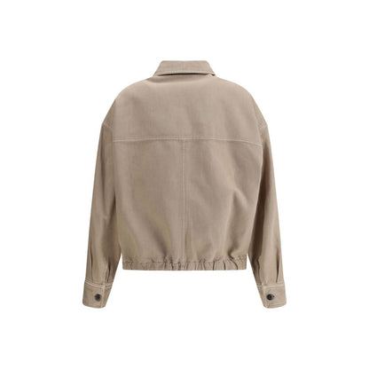 Brunello Cucinelli denimskjortejakke