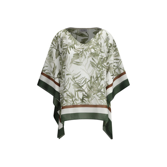Brunello Cucinelli Silkebluse