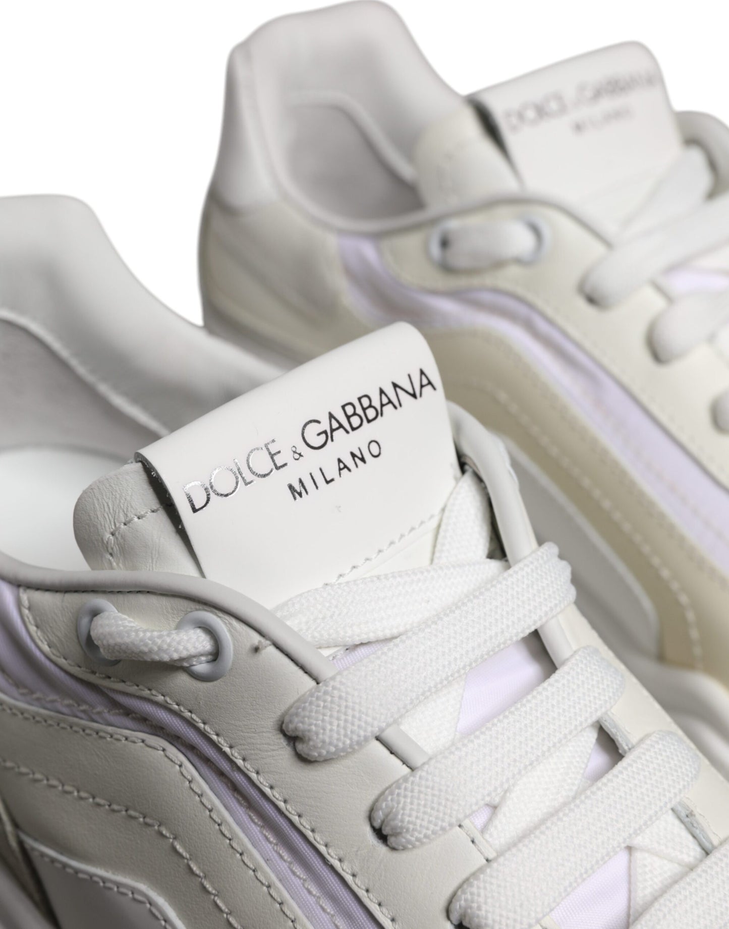 Dolce &amp; Gabbana Hvide Daymaster Lave Sneakers Sko