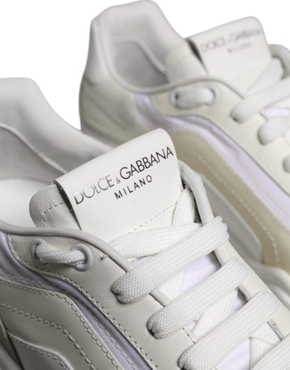 Dolce &amp; Gabbana Hvide Daymaster Lave Sneakers Sko