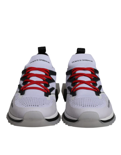 Dolce &amp; Gabbana Hvide SORRENTO Sport Stretch Sneakers Sko