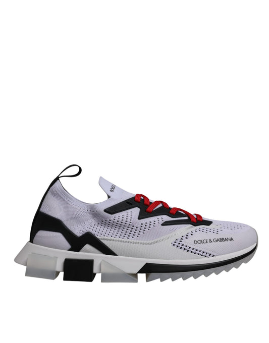 Dolce &amp; Gabbana Hvide SORRENTO Sport Stretch Sneakers Sko