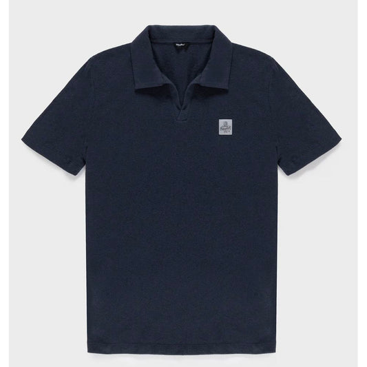 Refrigiwear Blue Cotton Polo Shirt