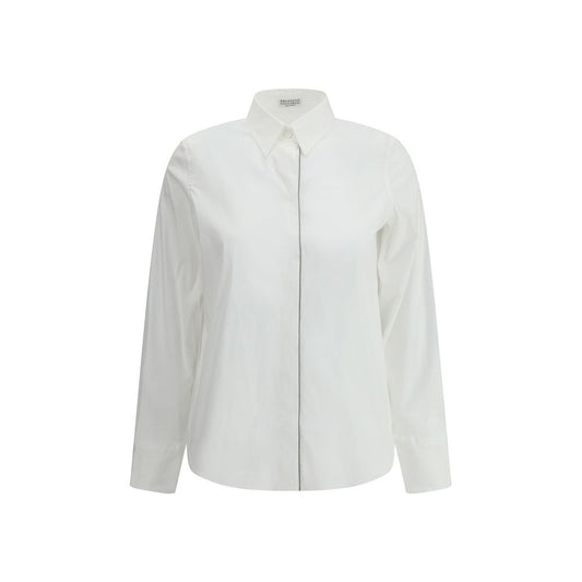 Brunello Cucinelli-skjorte med udsmykninger