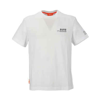Hvid bomulds-T-shirt fra Suns