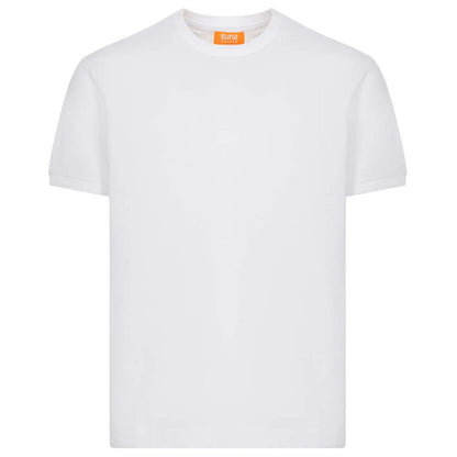 Hvid bomulds-T-shirt fra Suns