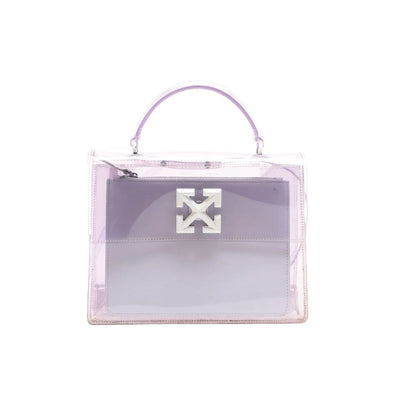 Off-White Hvid PVC Skuldertaske