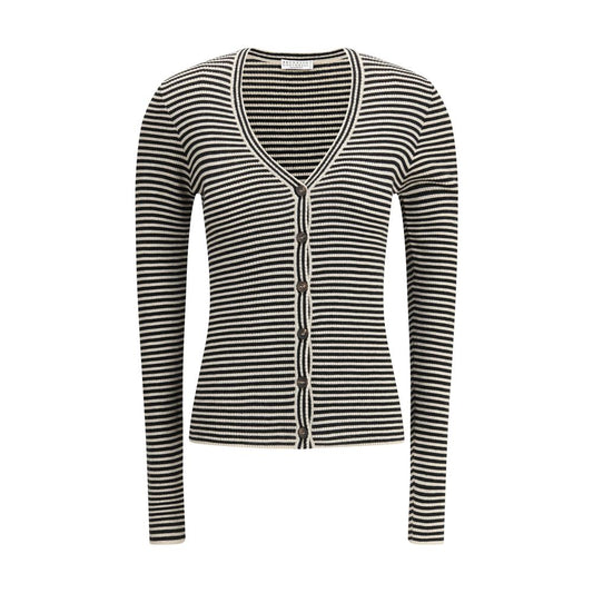 Brunello Cucinelli stribet cardigan