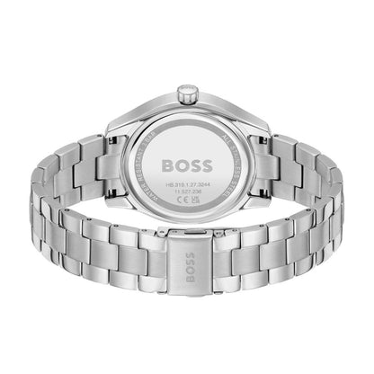 Hugo Boss Silver Stainless Steel Stainless Steel Watch