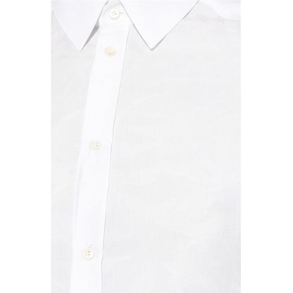 Dolce &amp; Gabbana Hvid Bomuldsskjorte