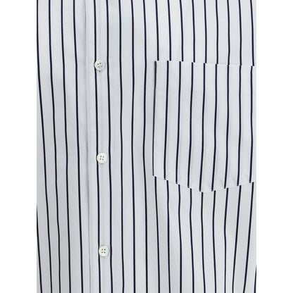 Comme Des Garçons skjorte stribet skjorte