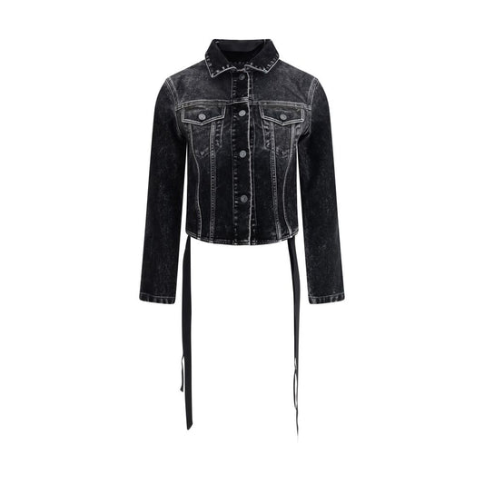 Balenciaga denimjakke med bånd