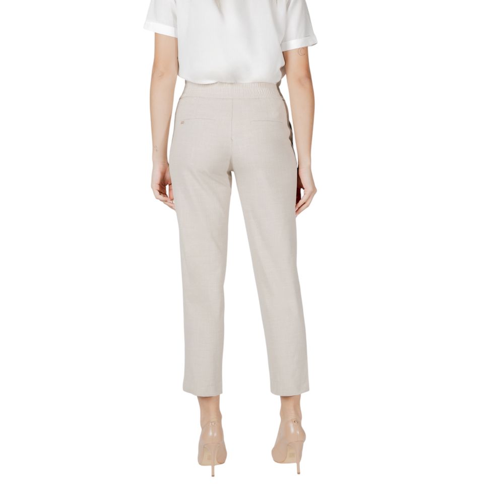 Street One Beige Viskose Jeans &amp; Bukser